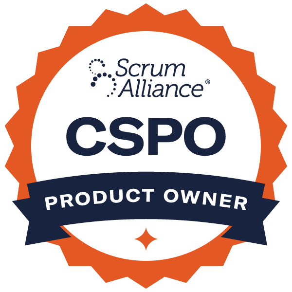 Scrum Alliance Certified Scrum Product Owner badge